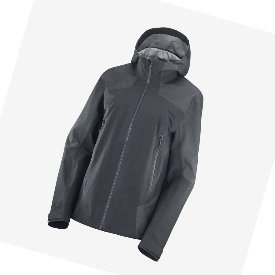 Chaquetas Salomon OUTLINE GORE-TEX WATERPROOF HYBRID Mujer Negros | MX 2486GSO